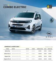 Opel leták | Combo Electric Strana 1
