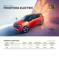 Opel leták | Frontera Electric Strana 1