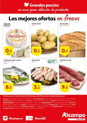 Folleto Alcampo supermercado (válido hasta el 19-05)