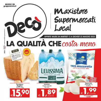 Volantino Decò Local