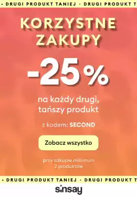 Sinsay gazetka (ważność do 15-05)