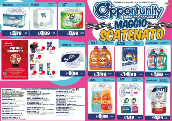 Volantino Opportunity Shop (valido fino al 24-05)