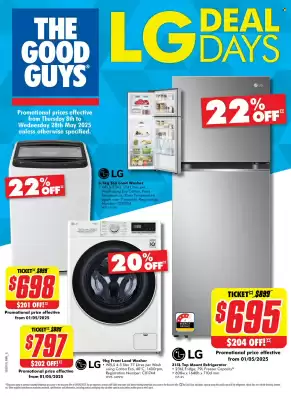The Good Guys catalogue (valid until 28-05)
