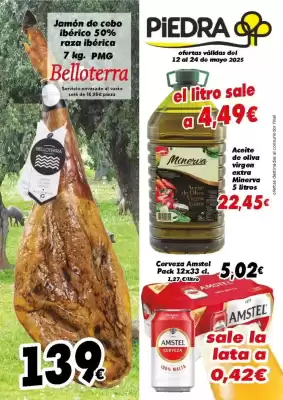 Folleto Supermercados Piedra (válido hasta el 24-05)