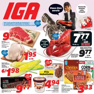 IGA flyer (valid until 21-05)