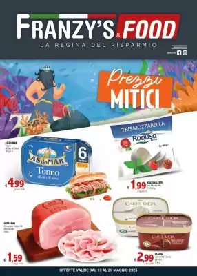 Volantino Franzy's Food (valido fino al 20-05)