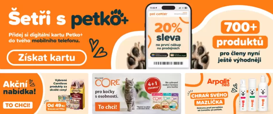 Pet Center leták