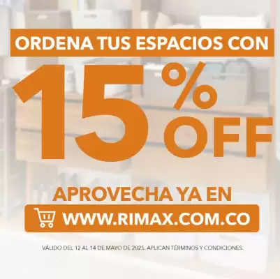 Catálogo Rimax (válido hasta 13-05)