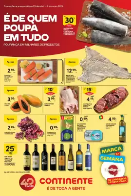 Folheto Continente Bom dia