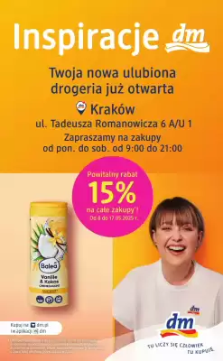 dm drogerie markt gazetka (ważność do 17-05)