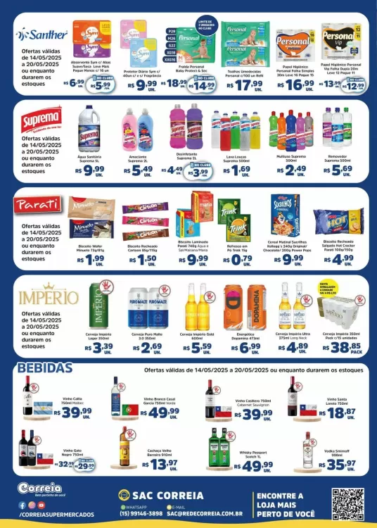 Catálogo Supermercados Correia (válido até 15-05)