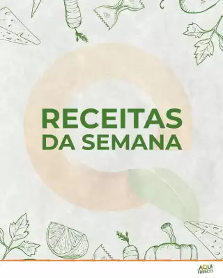 Folheto Aqui é fresco