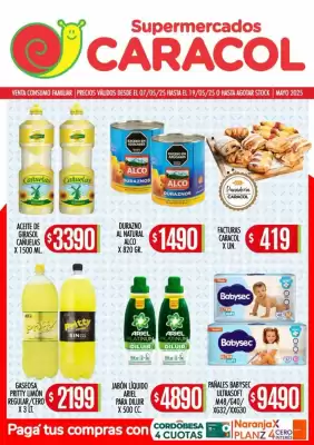 Catálogo Supermercados Caracol (válido hasta 19-05)