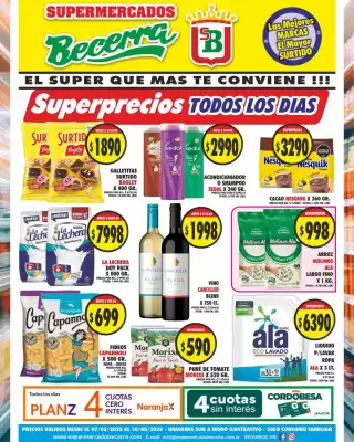 Catálogo Supermercados Becerra (válido hasta 18-05)