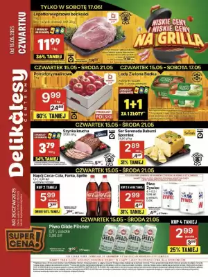 Delikatesy Centrum gazetka (ważność do 21-05)