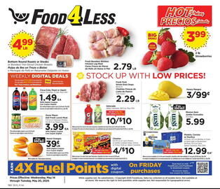 Food 4 Less Weekly Ad week 20 Page 1