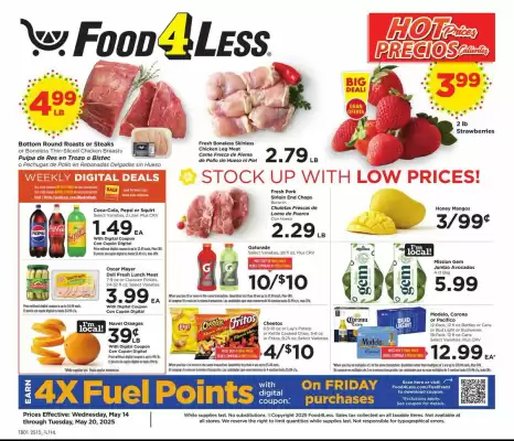 Food 4 Less Weekly Ad (valid until 20-05)