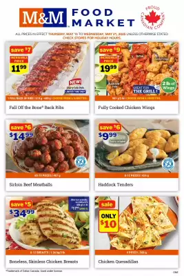 M & M Food Market flyer (valid until 29-05)