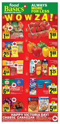 Food Basics flyer (valid until 21-05)