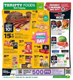 Thrifty Foods flyer week 20 Page 1