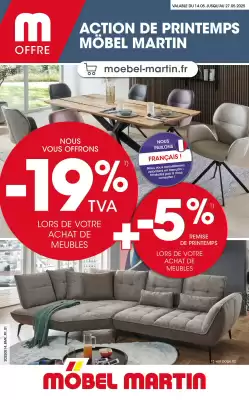 Catalogue Möbel Martin (valable jusqu'au 27-05)