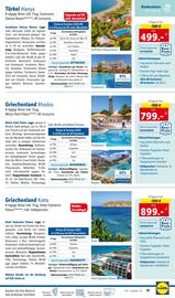 Lidl Reisen Flugblatt Seite 11