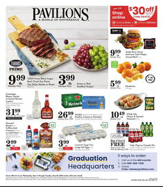 Pavilions Weekly Ad week 20 Page 1