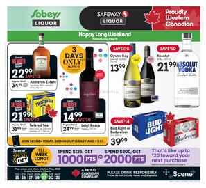 Sobeys Liquor flyer week 20 Page 1