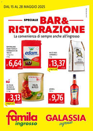 Volantino Famila | Speciale Bar & Ristorazione Pagina 1