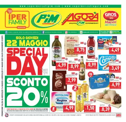 Volantino Supermercati Agorà