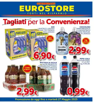 Volantino Supermercati Eurostore (valido fino al 27-05)