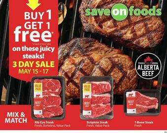 Save on Foods flyer week 20 Page 1