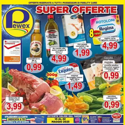 Volantino Pewex