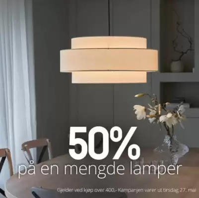 Lampehuset Kundeavis (gyldig til 27-05)