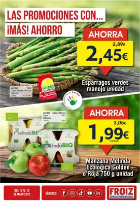 Folleto FROIZ (válido hasta el 18-05)