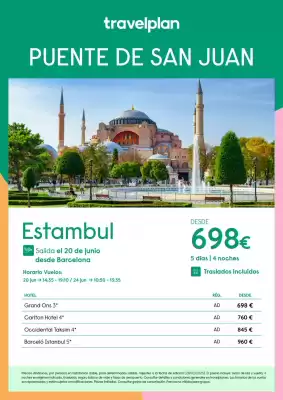 Folleto Travelplan (válido hasta el 20-06)