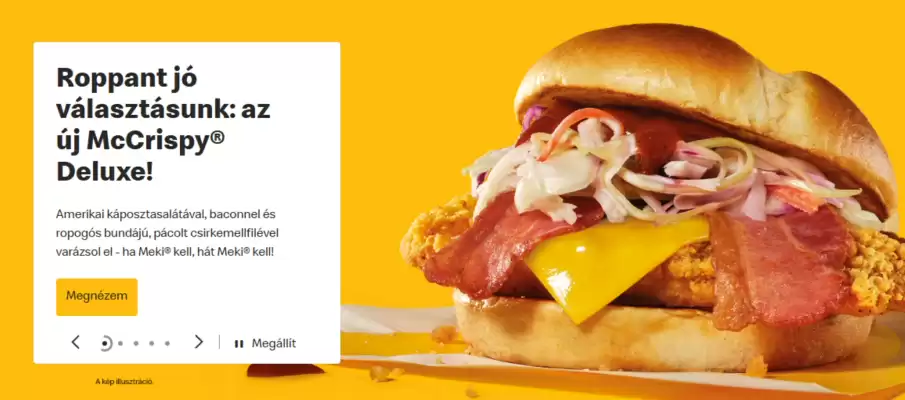 McDonald's akciós újság (érvényes eddig: 20-05)