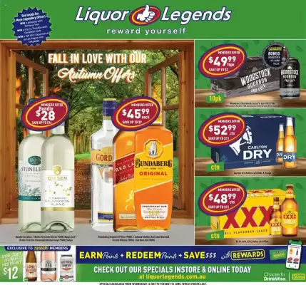 Liquor Legends catalogue