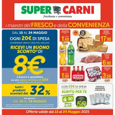 Volantino Super Carni (valido fino al 24-05)