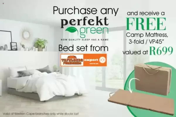 Tafelberg Furnishers catalogue (valid until 31-05)
