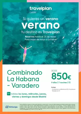Folleto Travelplan (válido hasta el 31-10)