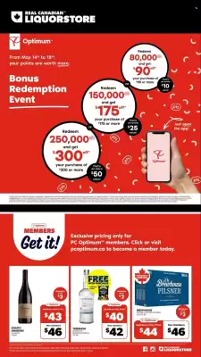 Real Canadian Liquorstore flyer (valid until 18-05)