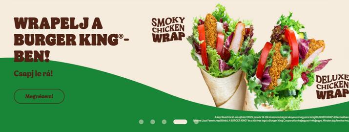 Burger King akciós újság hét 20 Oldal 4