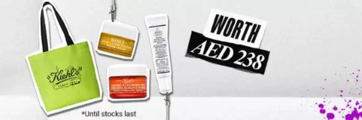 Kiehl's catalogue (valid until 20-05)