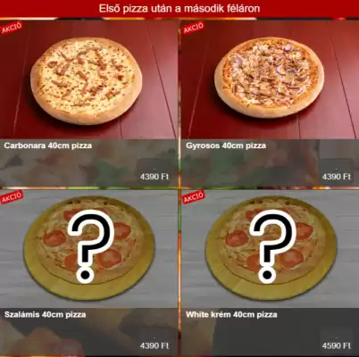 Pizza King akciós újság (érvényes eddig: 26-05)