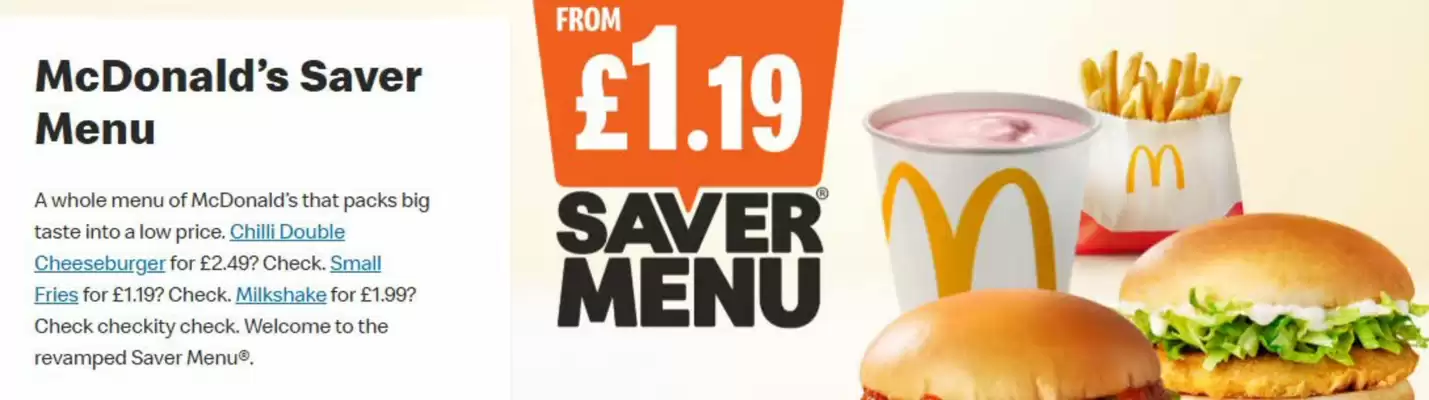 McDonald's leaflet (valid until 20-05)