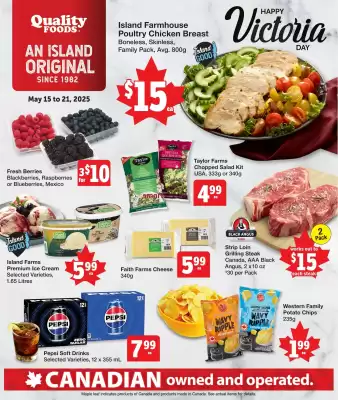 Quality Foods flyer (valid until 21-05)