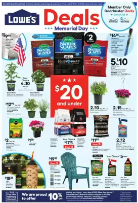 Lowe's flyer (valid until 28-05)