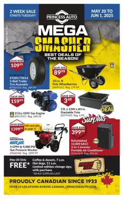 Princess Auto flyer (valid until 1-06)