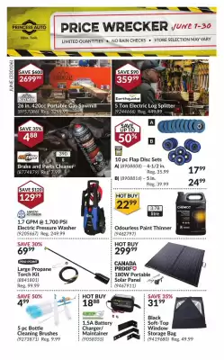 Princess Auto flyer (valid until 30-06)